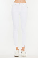 Load image into Gallery viewer, Kan Can HIGH RISE WHITE ANKLE SKINNY JEANS