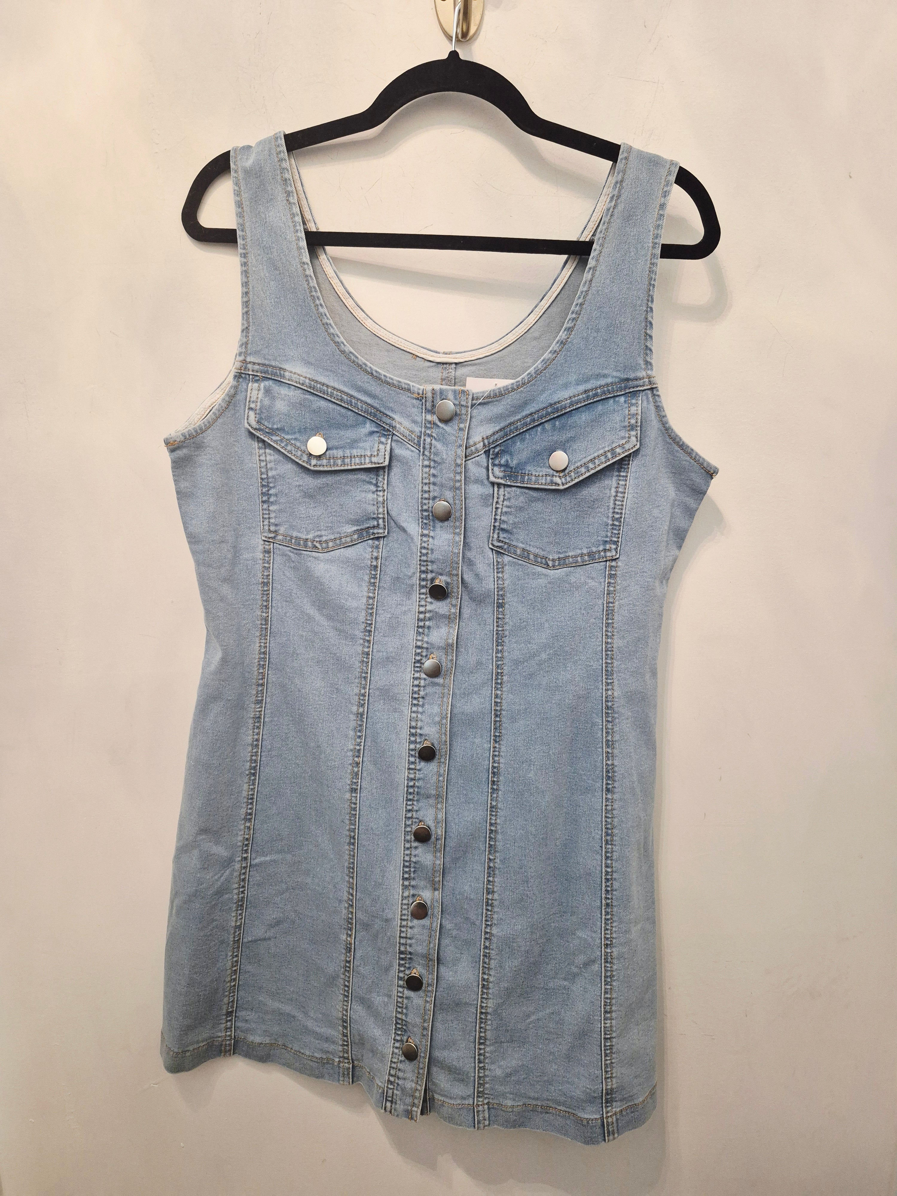 Riviera Sleeveless Denim Dress