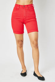 Tummy Control Bermuda Judy Blue Shorts