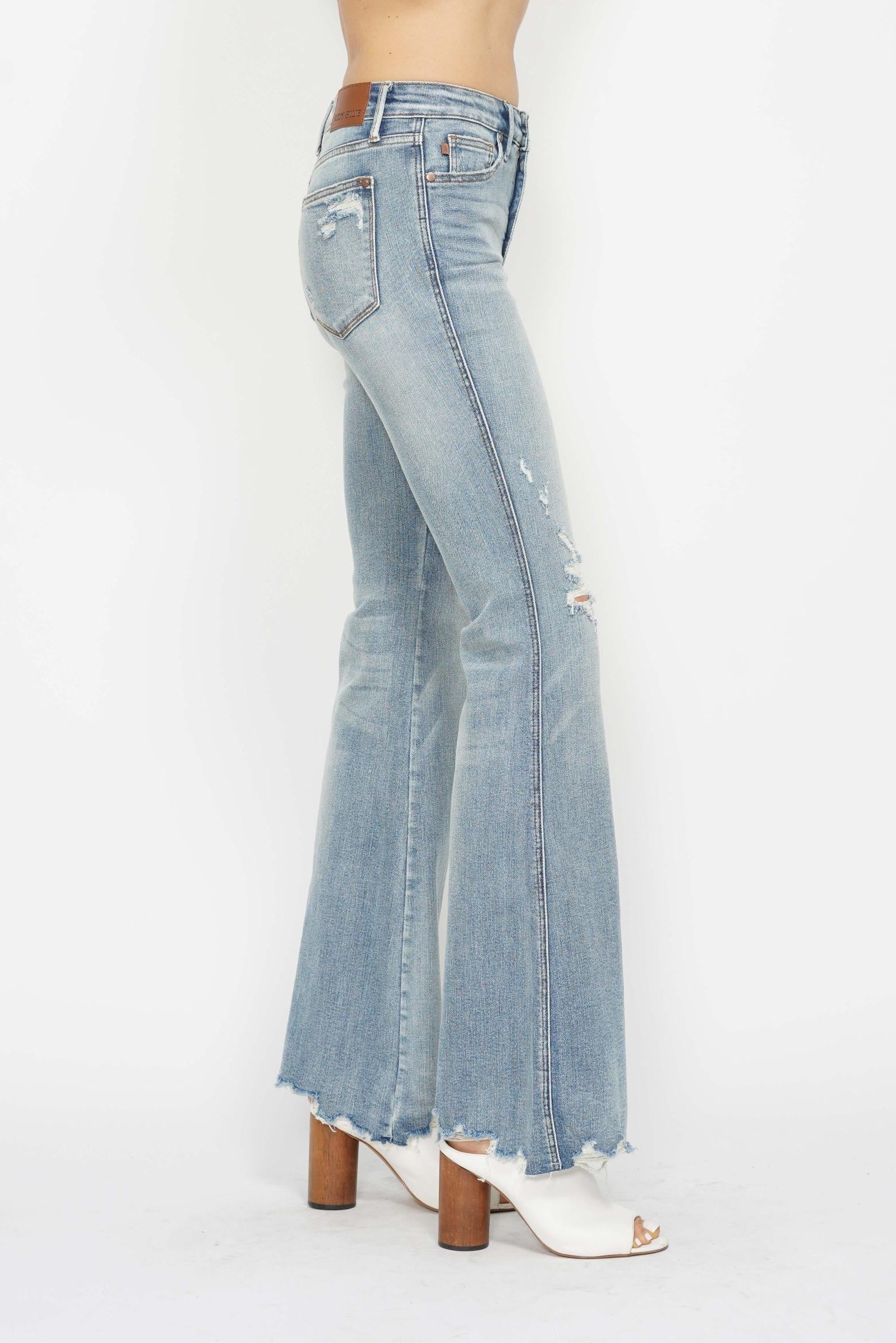 Judy Blue Tummy Control Flare Jeans