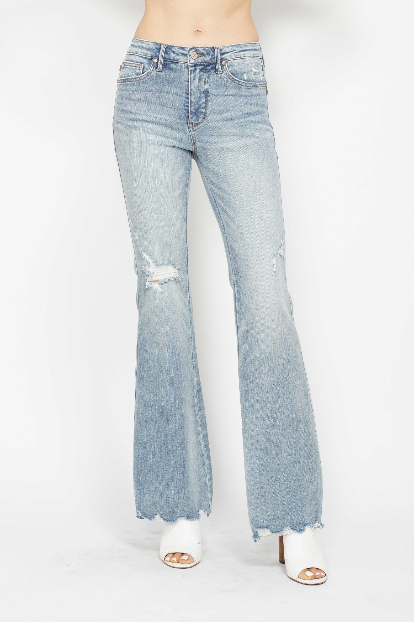 Judy Blue Tummy Control Flare Jeans