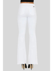 White Kancan Bootcut Jeans