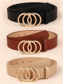 Woman's Bubble Round Belt