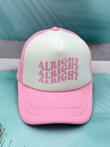 Alright Alright Alright Trucker Hat