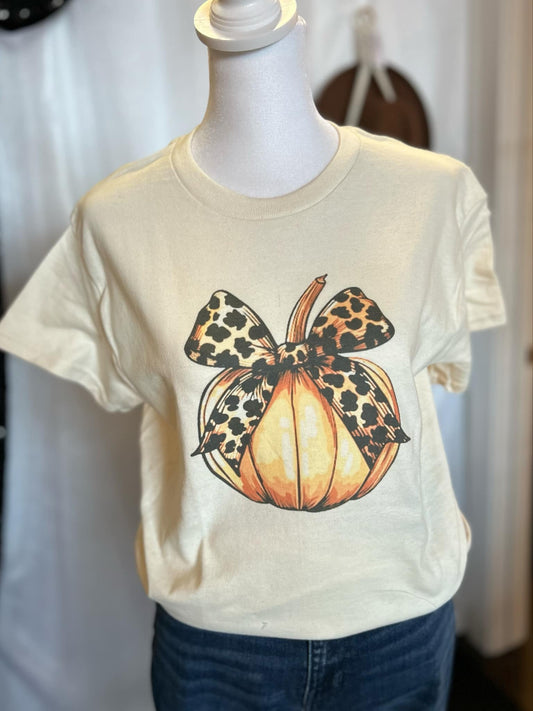 Cheetah Pumpkin Tee