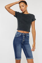 Load image into Gallery viewer, KAN CAN HIGH RISE CUFF BERMUDA JEANS