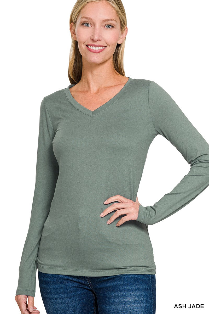 Zenana Butter Soft Long Sleeve