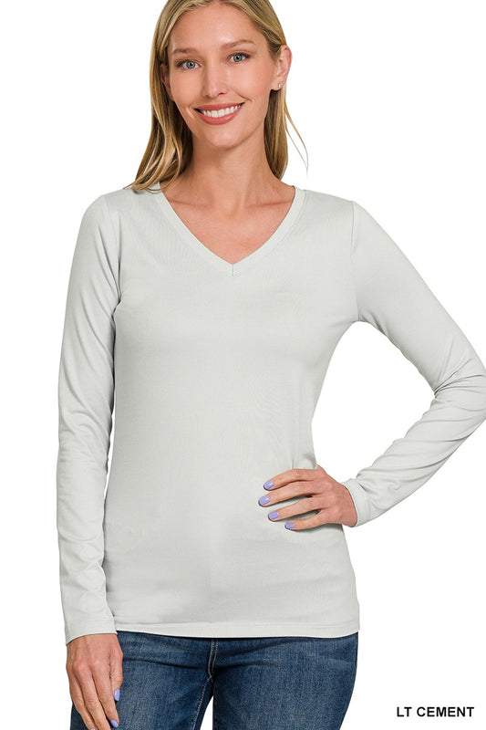 Zenana Butter Soft Long Sleeve