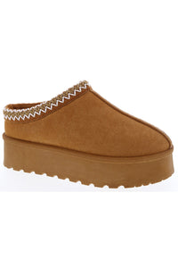 UGG STYLE, PLATFORM SLIPPER