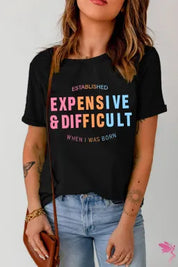 EXPENSIVE&DIFFICULT Graphic Tee