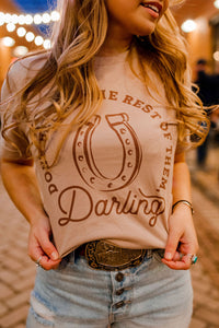 Khaki DO NOT BE LIKE THE REST OF THEM Darling Graphic Tee