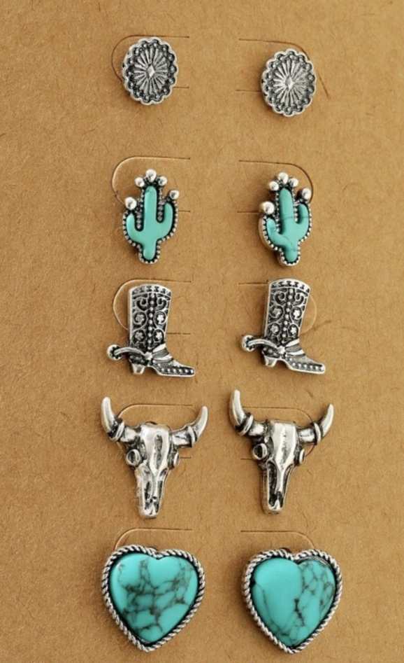 Western Stud Earrings