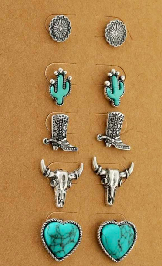 Western Stud Earrings