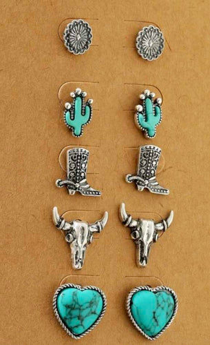 Western Stud Earrings