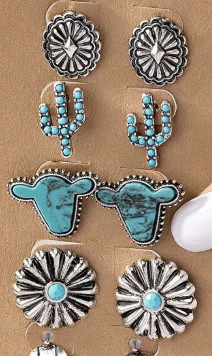 Western Stud Earrings