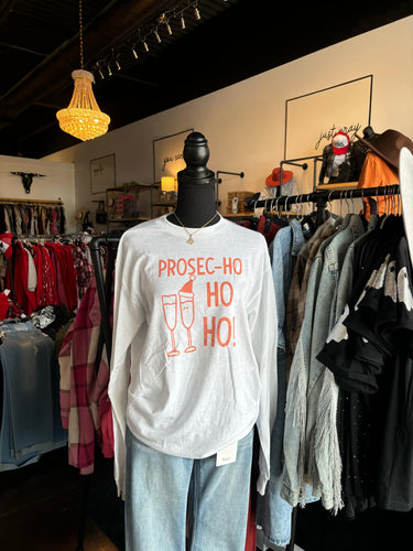 Prosec-Ho Ho Ho Long Sleeve Tee