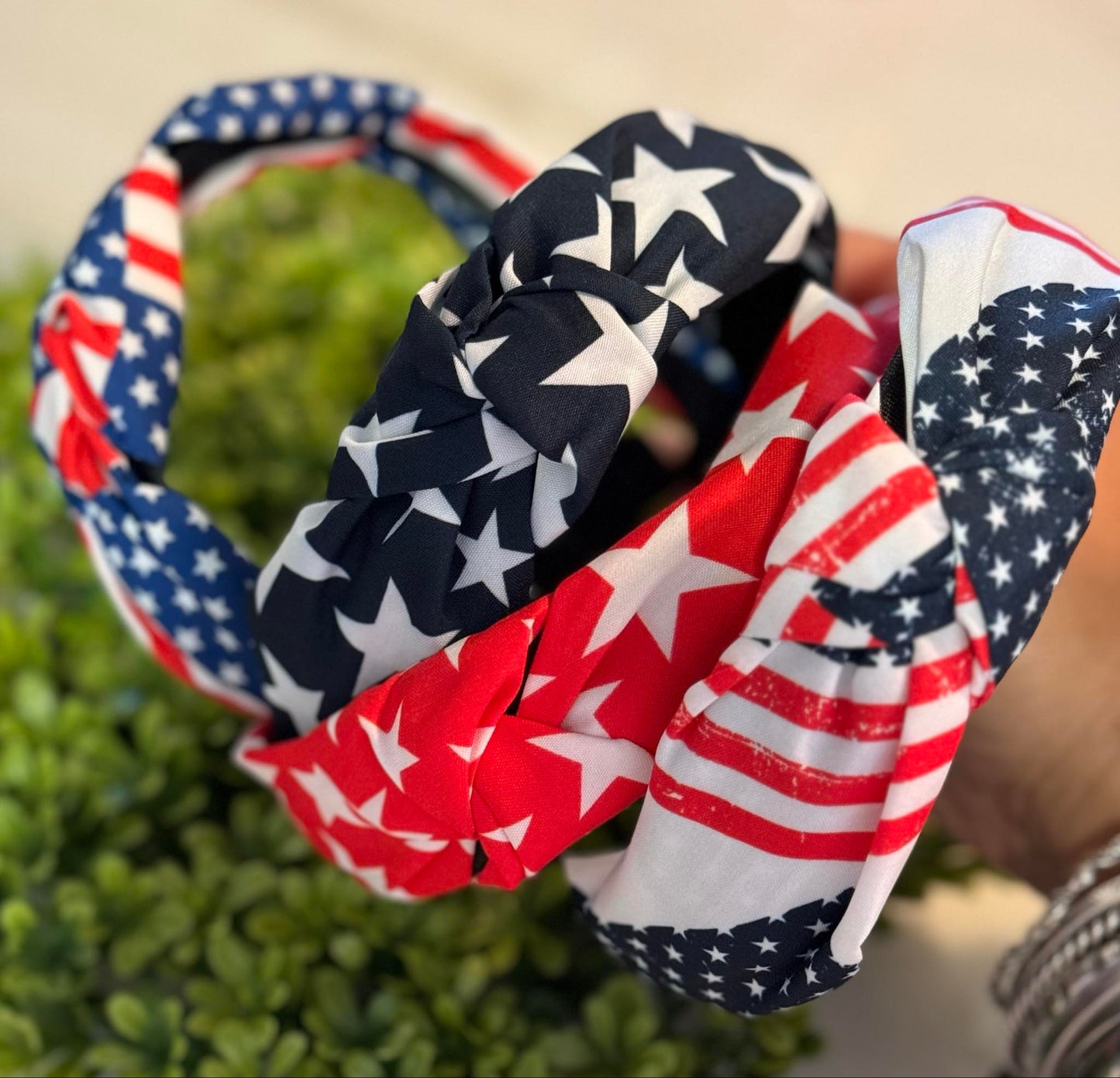 American Flag Headband