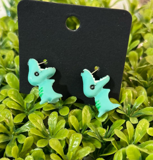 Mini Dino Earrings