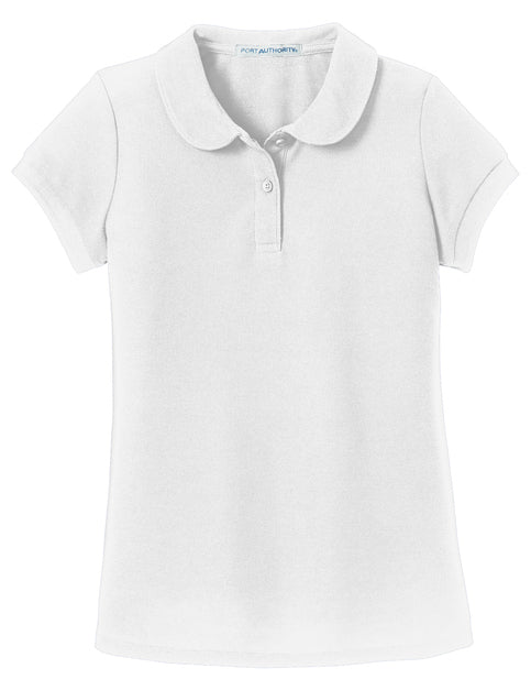 Girls Peter Pan Collar Polo