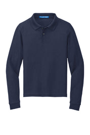 Youth Long Sleeve Polo