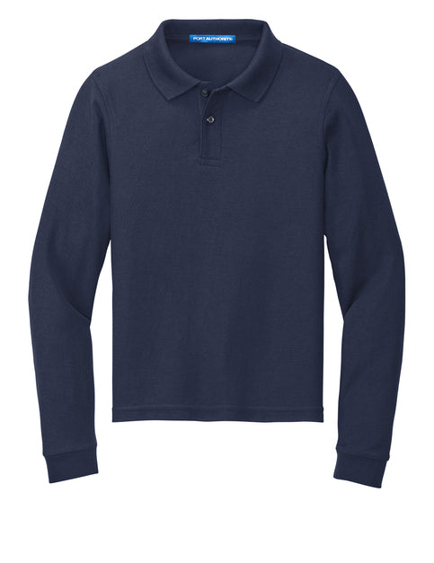 Youth Long Sleeve Polo