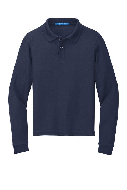 Youth Long Sleeve Polo