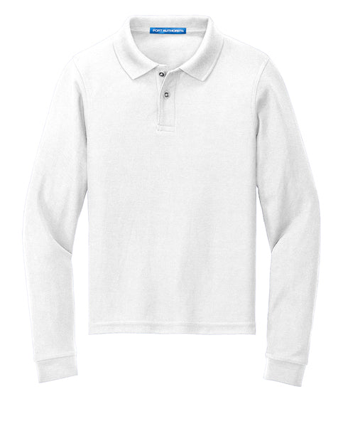 Youth Long Sleeve Polo