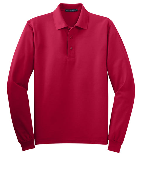 Adult Long Sleeve Polo