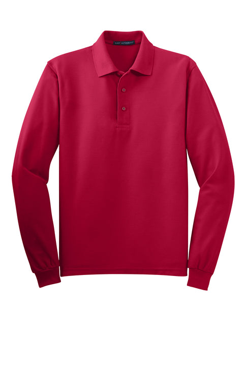 Adult Long Sleeve Polo