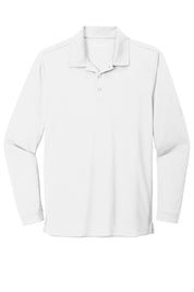 Adult UV Micro-Mesh Long Sleeve Polo