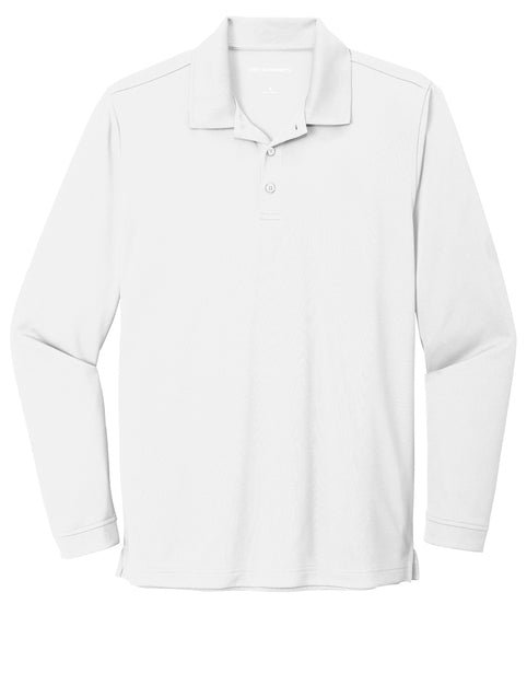 Adult UV Micro-Mesh Long Sleeve Polo