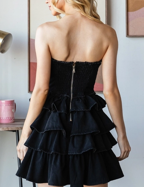 BlackDenimTubeRuffelDress.png