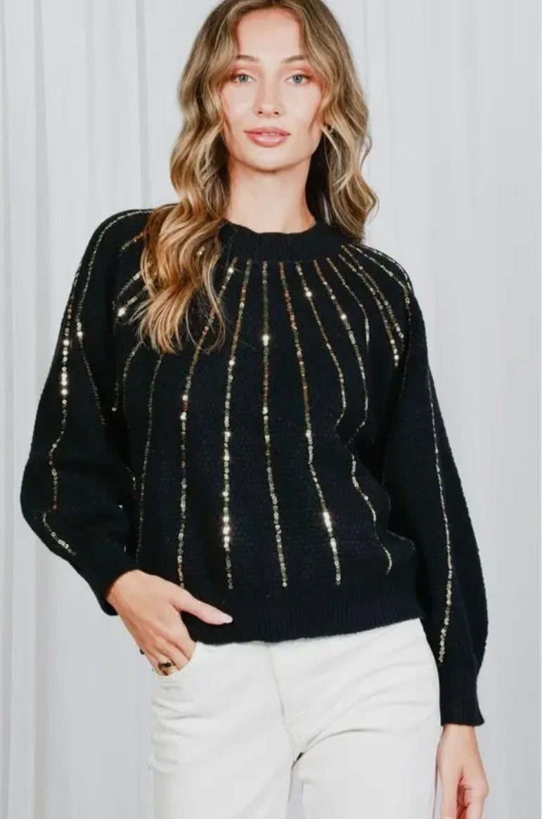 Sequin Sweater