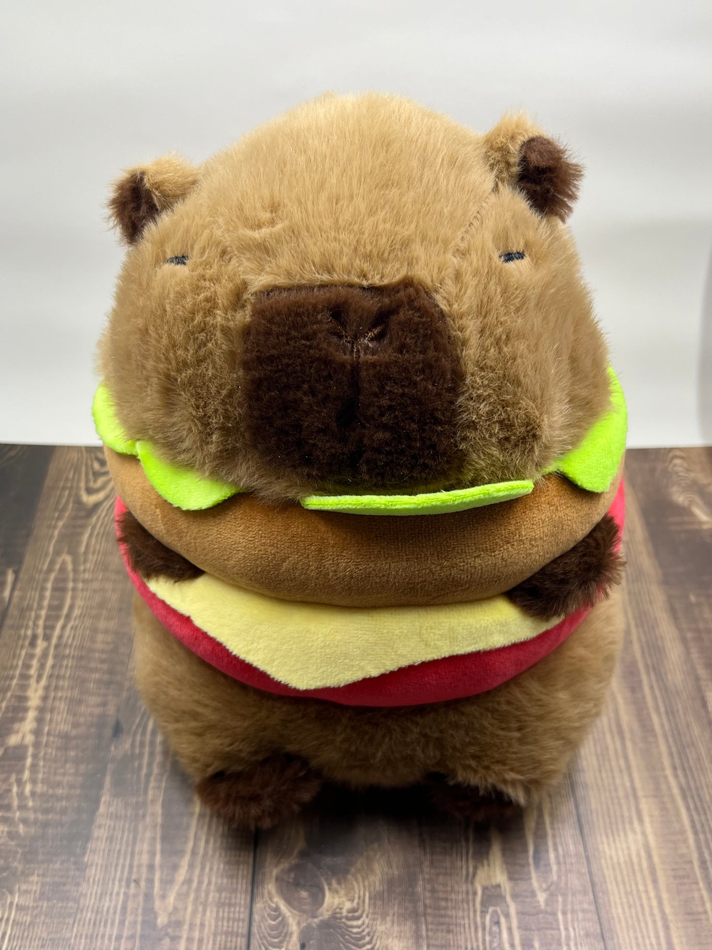 Hamburger Capybara toy