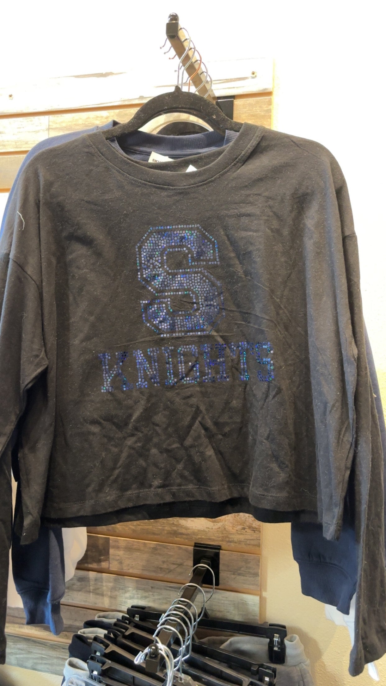 Severance Spangle Long Sleeve