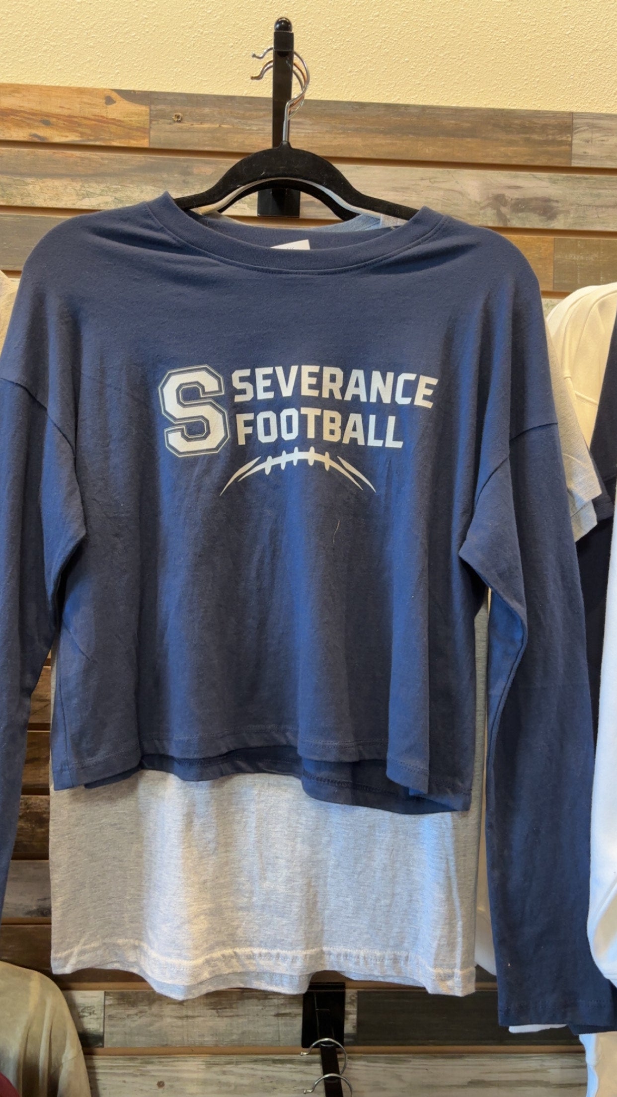 Severance Football Imprinted Long Sleeve