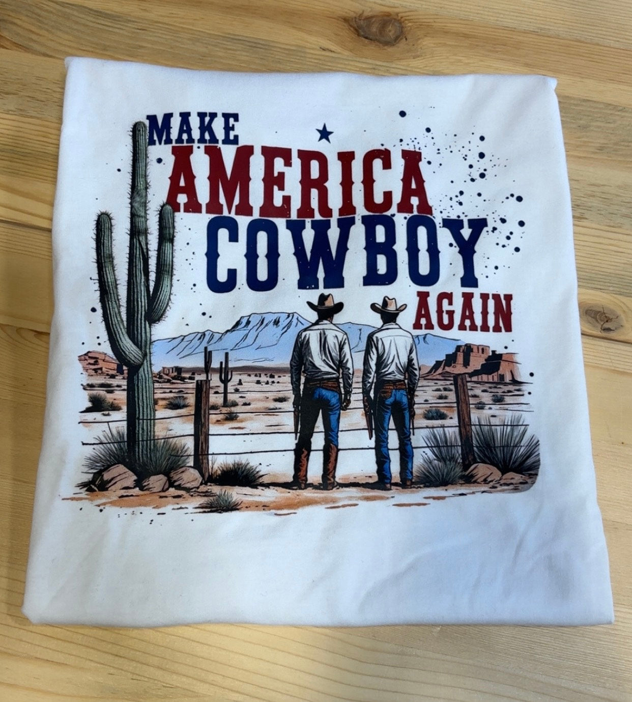 Make America Cowboy Again Graphic Tee