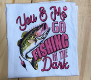 Fishing In The Dark Graphic Tee
