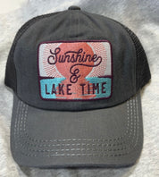 Sunshine and Lake Time Hat