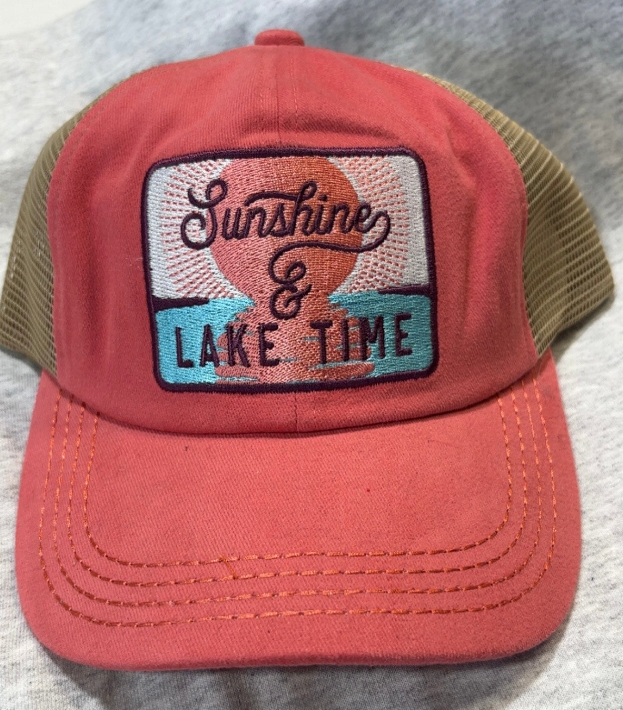 Sunshine and Lake Time Hat