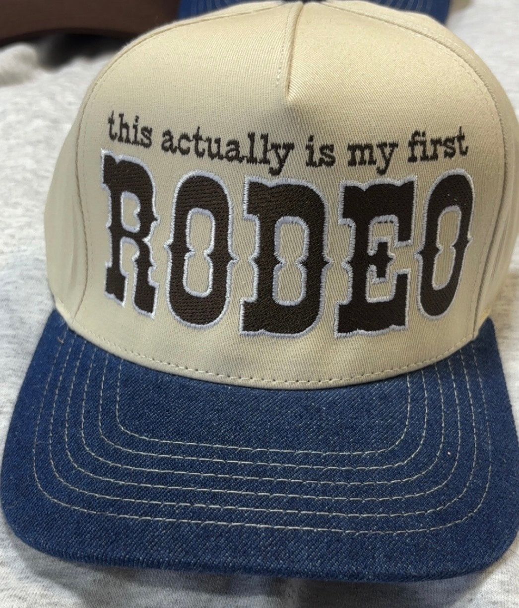 My First Rodeo C.C Hat