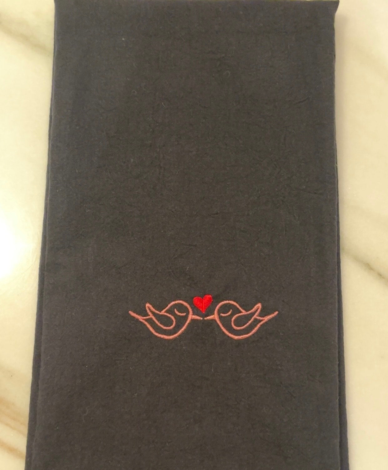 Lovebirds Dish Towel