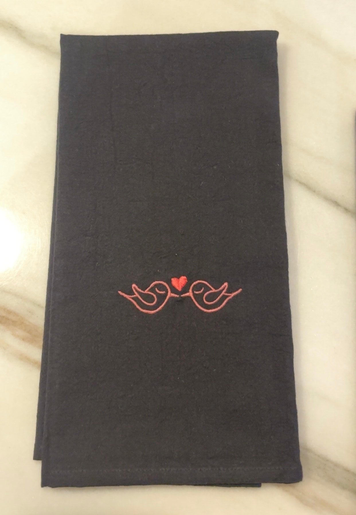 Lovebirds Dish Towel