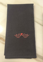 Lovebirds Dish Towel