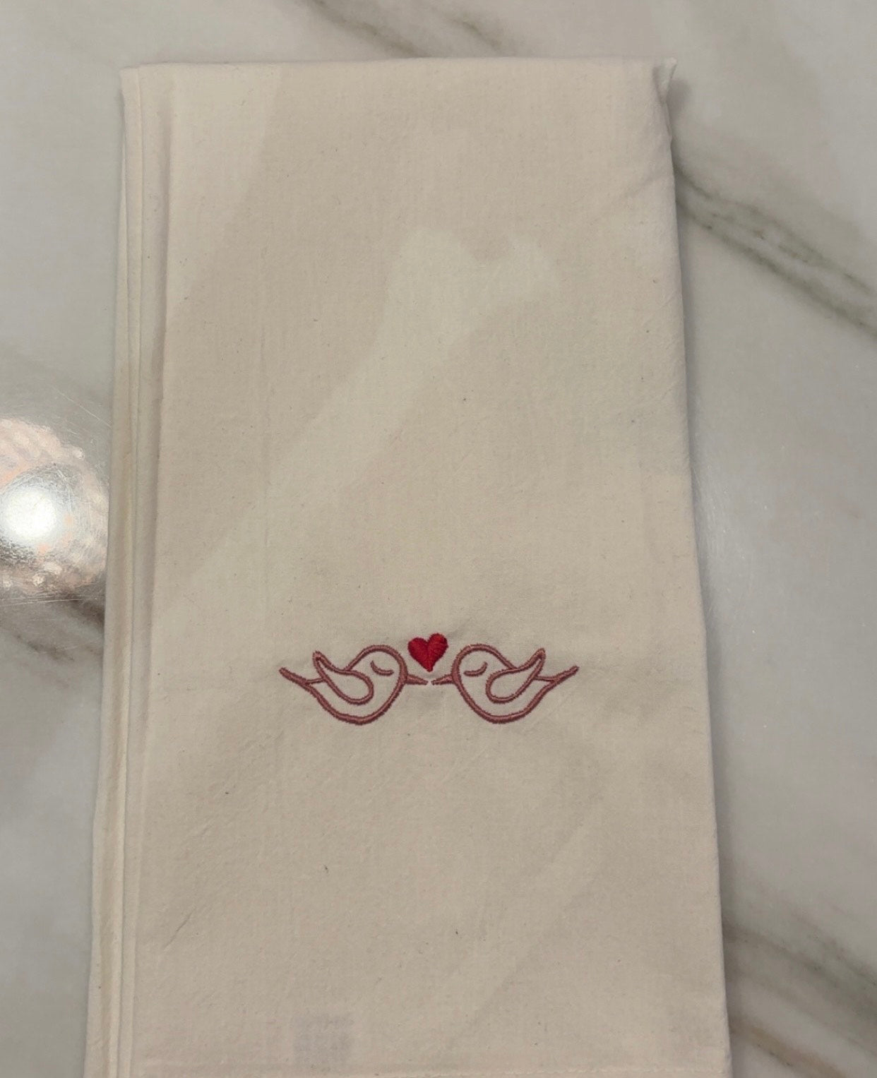 Lovebirds Dish Towel