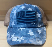 Flag and Stars C.C Pony Hat