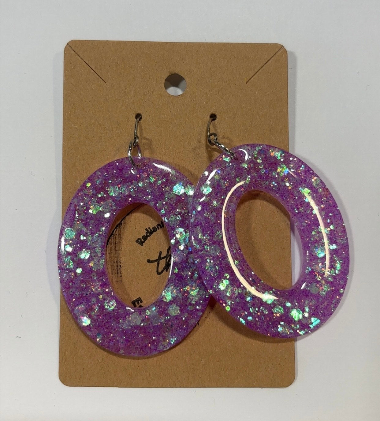 Light Purple Flash Earrings