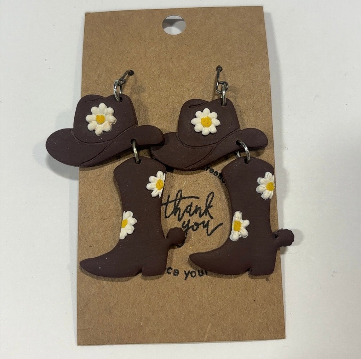 Cowgirl Daisy Earrings