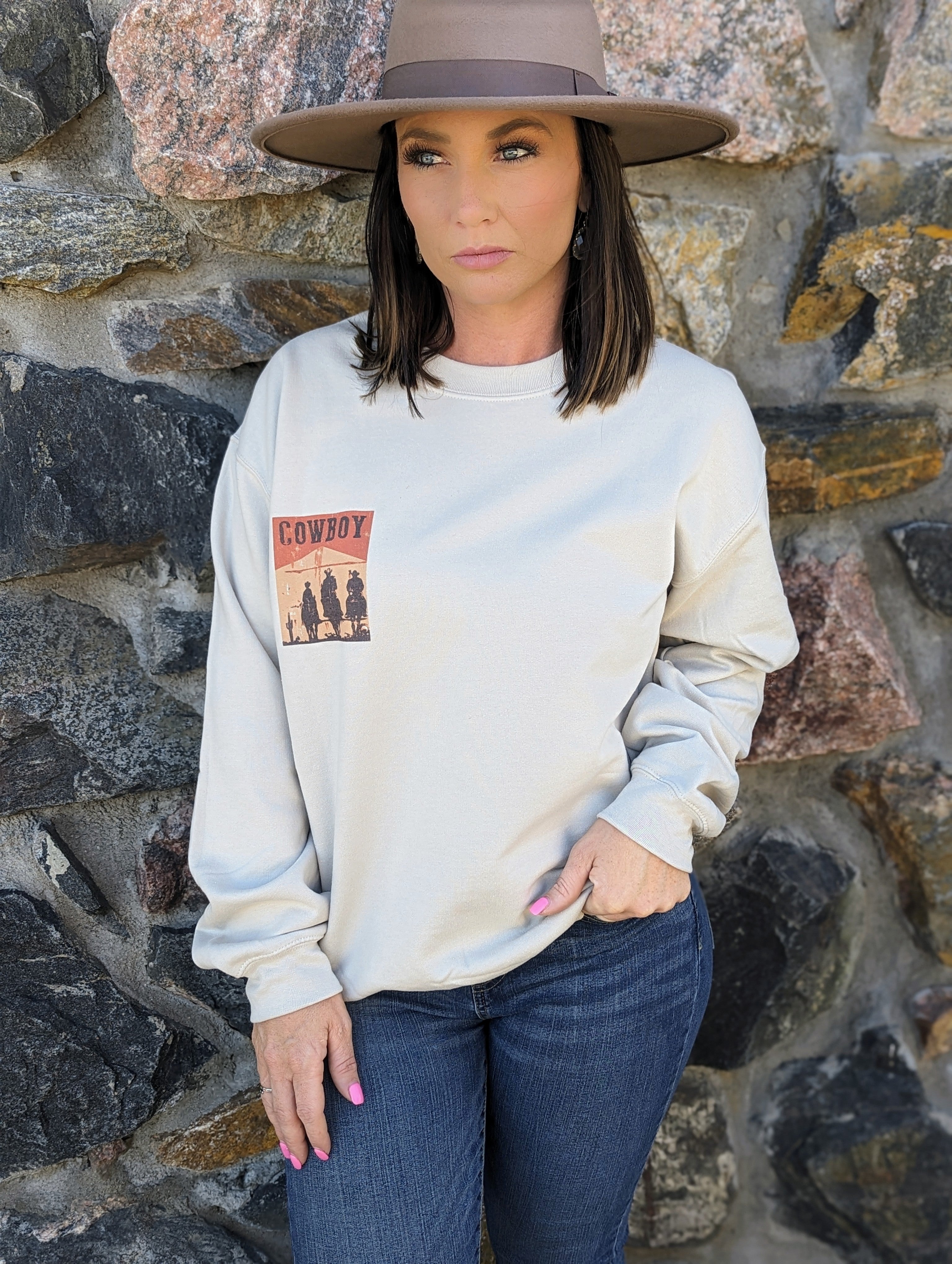 Cowboy Take Me Away Sweatshirt