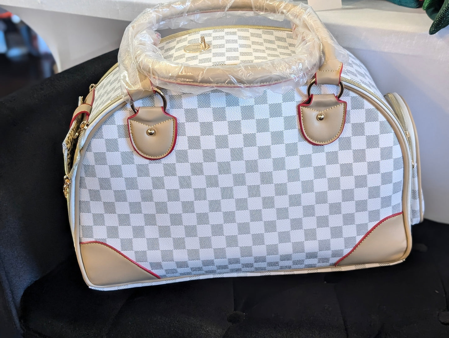 Pet Bag Checkered